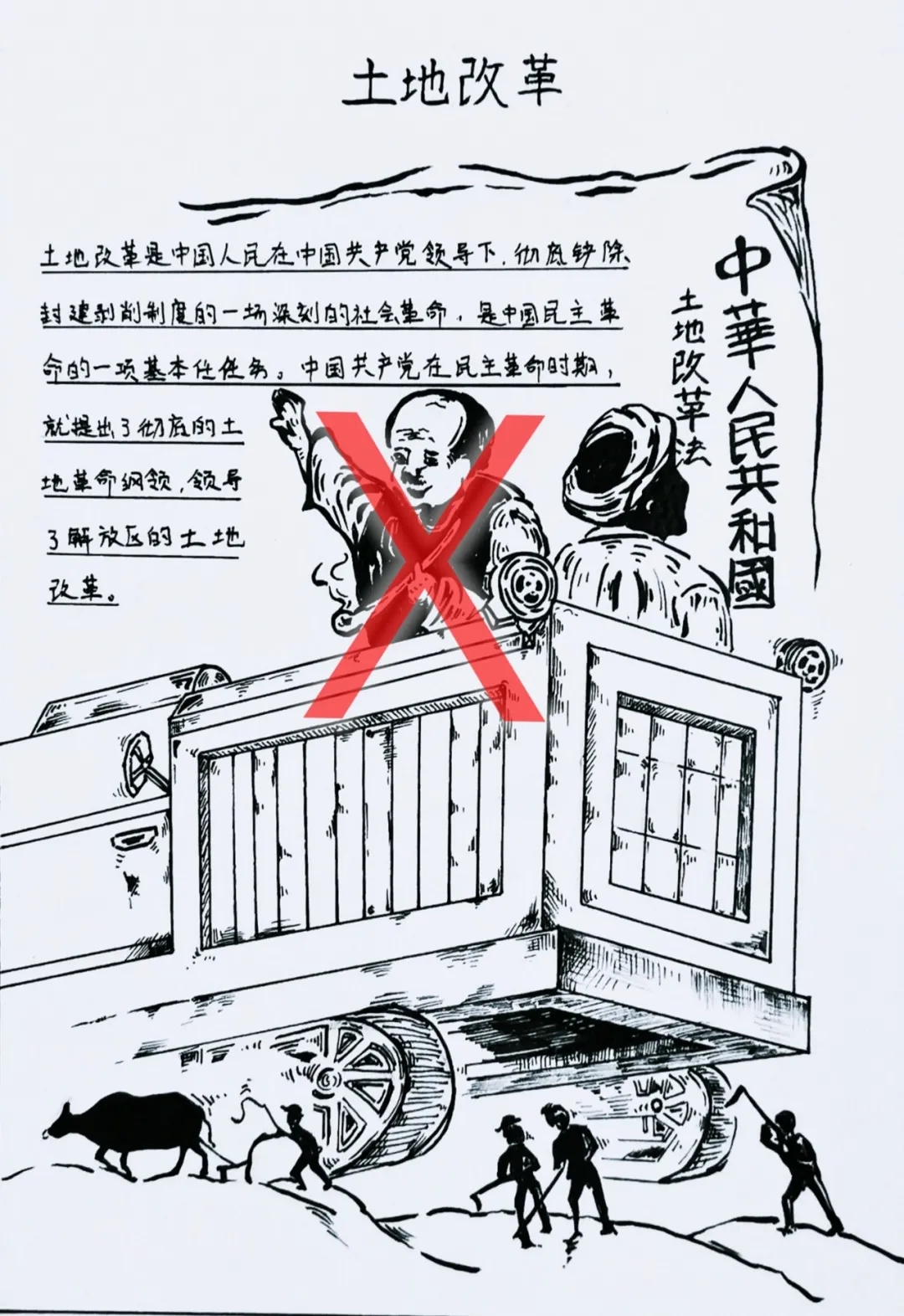 中国近代史绘画海报图片